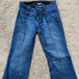 Banana Republic urban flared leg jeans